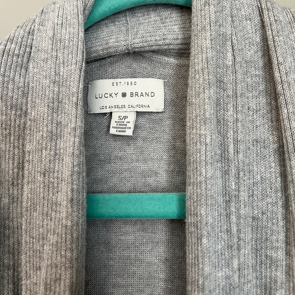 Lucky Brand long sleeveless cardigan - Picture 4 of 4